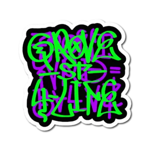 Calco "Grove St 4 Life" Graffiti