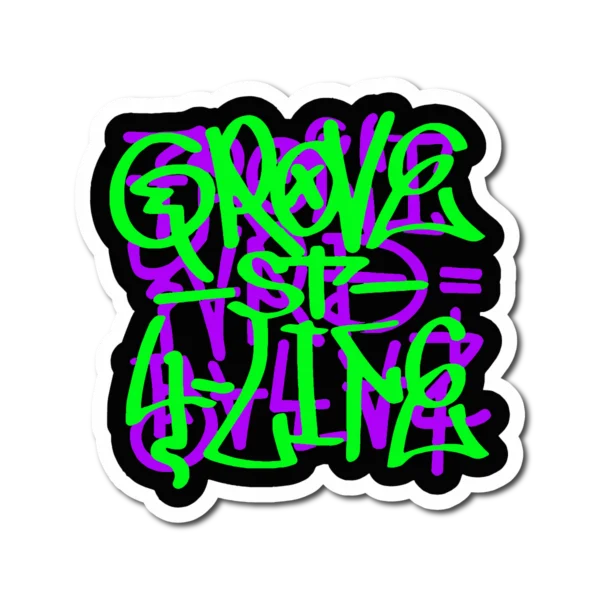 Calco "Grove St 4 Life" Graffiti