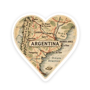 Calco Mapa Corazón