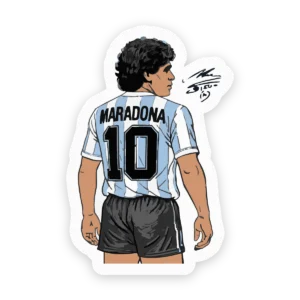 Calco Maradona Con Firma