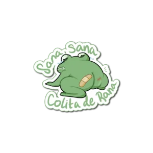 Calco "Sana, Sana Colita de Rana"
