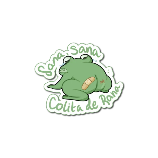 Calco "Sana, Sana Colita de Rana"