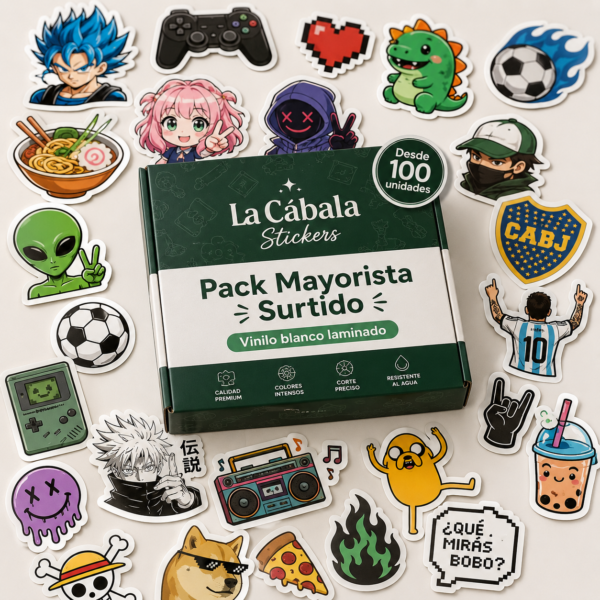 Pack Mayorista Surtido — Vinilo Blanco