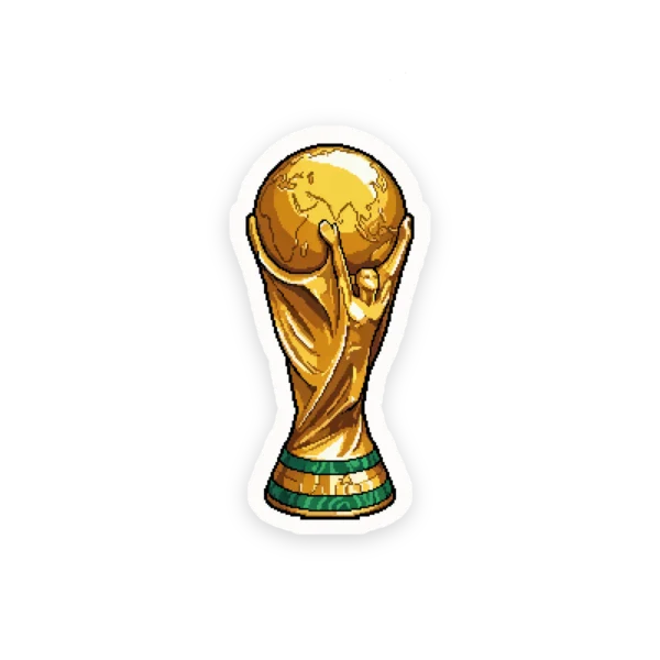 Calco Copa del Mundo Pixel Art