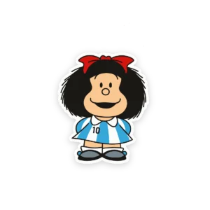 Calco Mafalda Camiseta Argentina