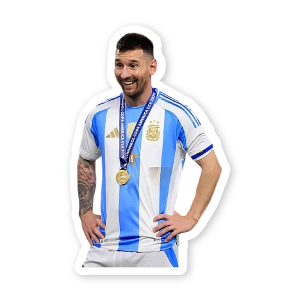 Calco Messi Medalla Argentina